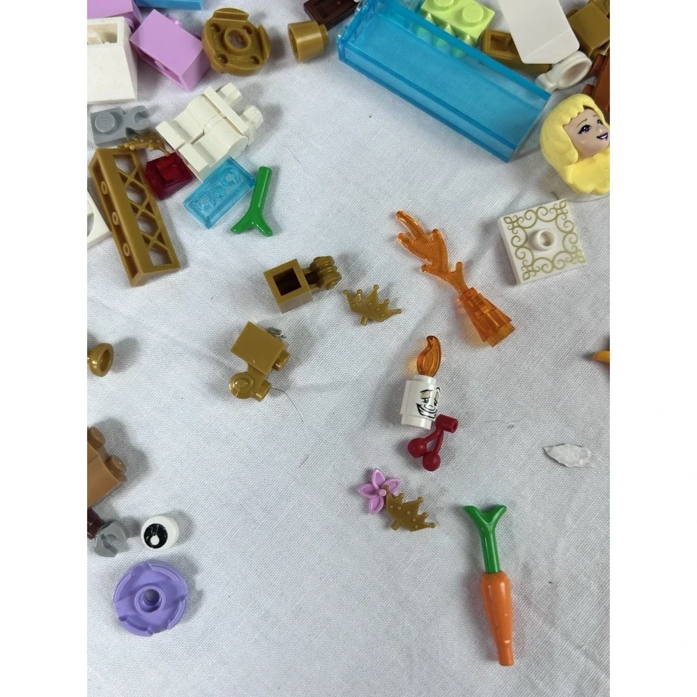 Lego Bulk Friends Disney 10.5oz Misc Pieces Pink Purple